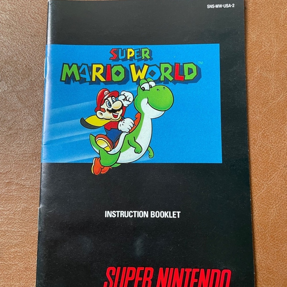 Super Mario world Manuel